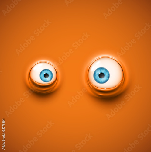 Fototapeta Background with eyes