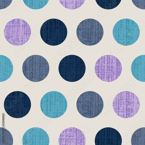  seamless retro dot pattern background