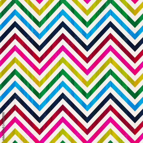  colorful seamless zig zag vector pattern