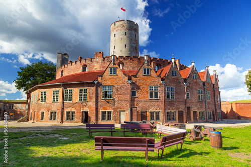 Fototapeta Wisloujscie fortress in Gdansk, Poland