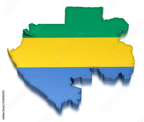  Gabon (clipping path included)