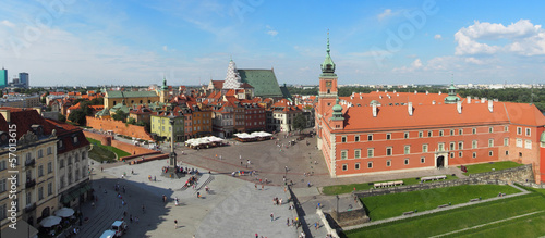 Fototapeta Warsaw panorama