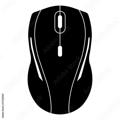Fototapeta computer mouse icon