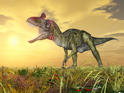 Fototapeta Dinosaur Cryolophosaurus