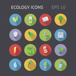 Flat Icons For Ecology