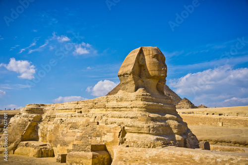  The Great Sphinx in Giza, Egypt