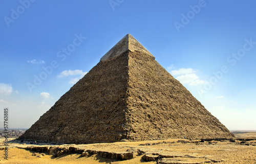 Fototapeta .giza pyramids, cairo, egypt