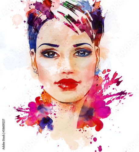 ilustracja-moda-piekna-dziewczyna