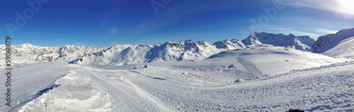 Fototapeta panorama Val d'Isère