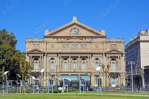 Fototapeta Teatro Colón, Buenos Aires