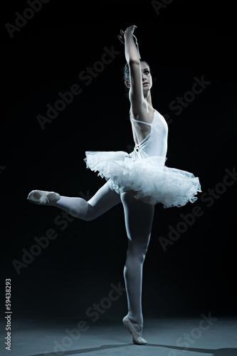 Fototapeta Ballet dancer and stage shows