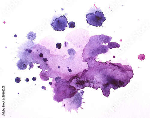 Lacobel watercolour blots