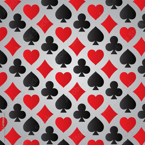  Playing card suit pattern