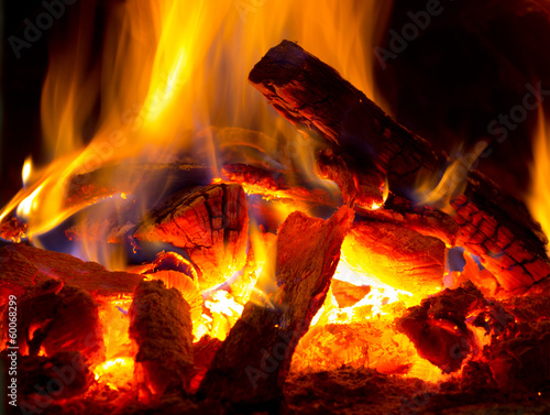 Fototapeta flame of fire