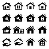 house iconset poster