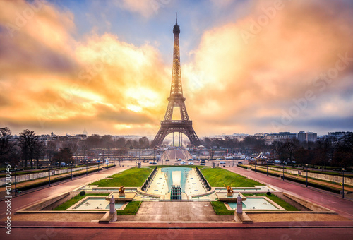 Fototapeta Eiffelturm in Paris
