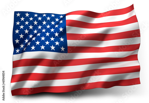 Lacobel flag of the United States