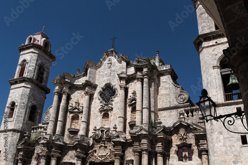 Fototapeta La Cathédrale de la Havane, Cuba