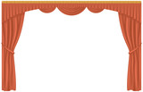 Curtain  isolated