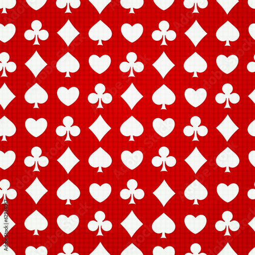 Lacobel Seamless background playing card suits