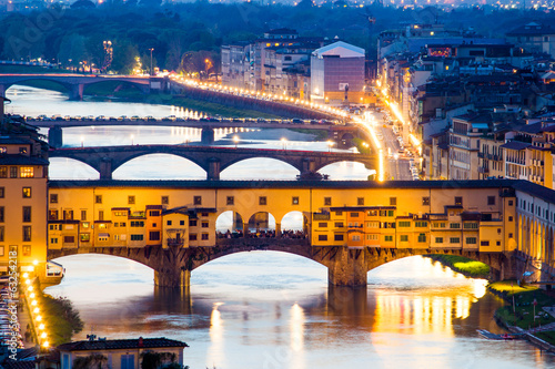 Fototapeta Ponte Vecchio, Firenze, Italia