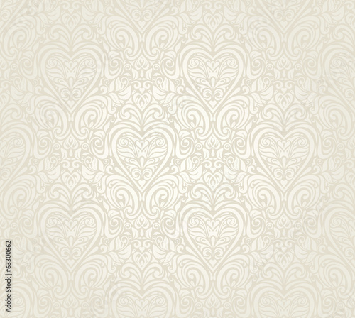 Lacobel Bright luxury vintage floral seamless wallpaper background