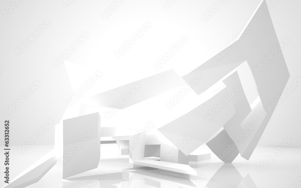 abstrakte-architektur-abstraktes-weises-gebaude-auf-einem-weisen-backgr