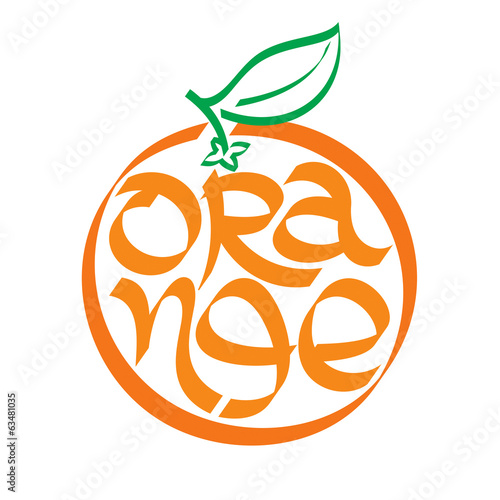 pomaranczowa-kaligrafia-typografia-kaligrafia-owocowa