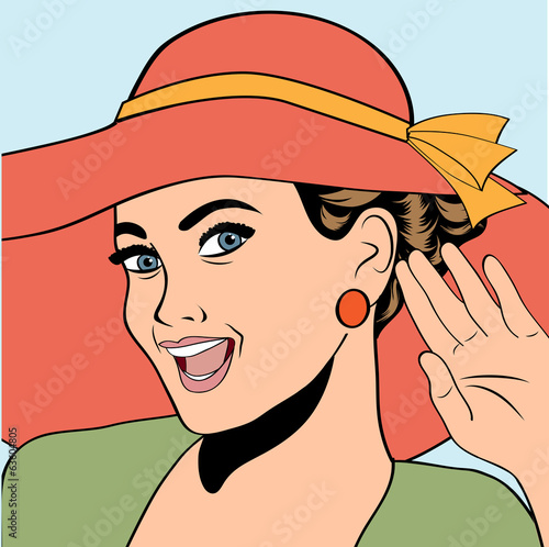 popart-retro-kobieta-z-kapeluszem-slonce-w-stylu-komiksow-lato-illustra