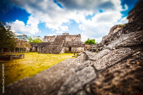 Fototapeta Archaeological Area of Ek-Balam, Yucatan, Mexico