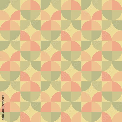 Fototapeta Retro abstract seamless pattern