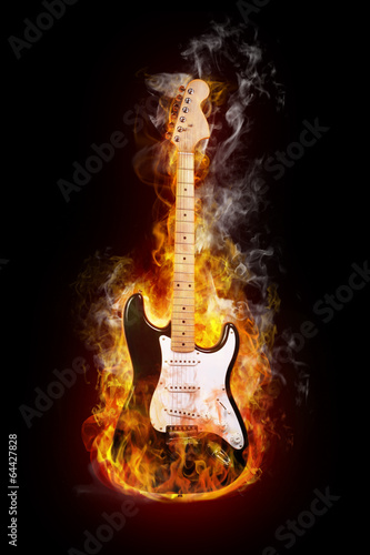 Lacobel electric guitar