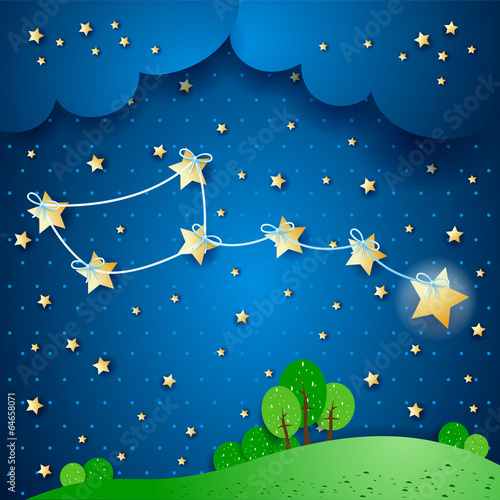 Lacobel Polar star, fantasy illustration