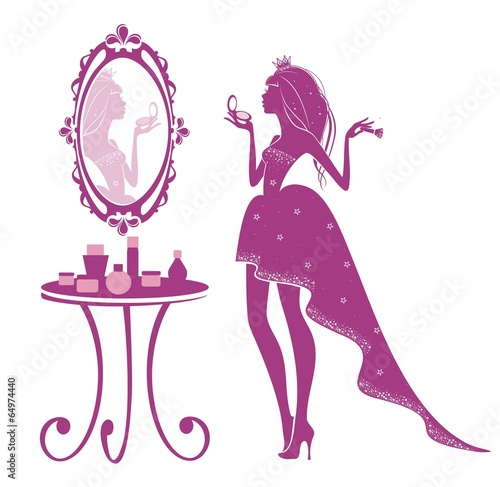  Принцесса у зеркала