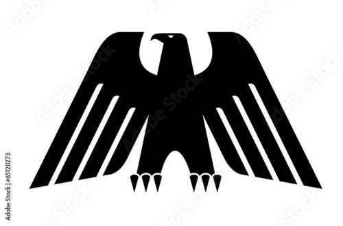 Lacobel Heraldic black eagle