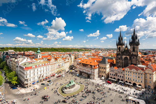 Lacobel Old Town Square in Prague, Czech republic