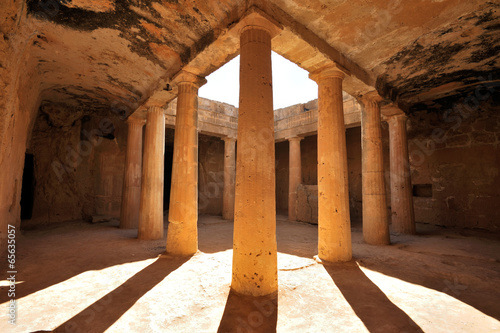 Fototapeta Tombeaux des Rois «Tombs of the Kings» à Paphos