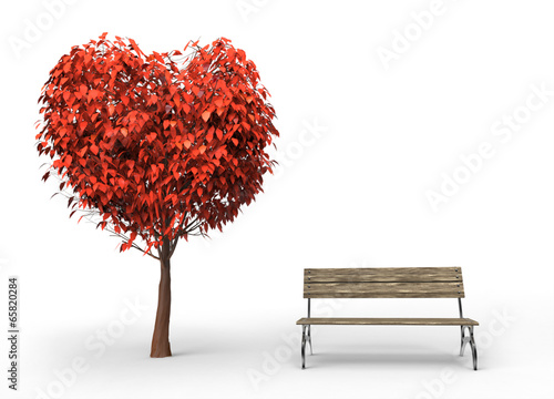Lacobel Heart Tree