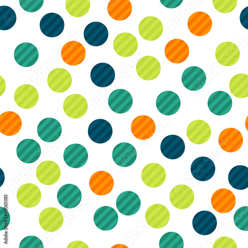  Colorful dot seamless background