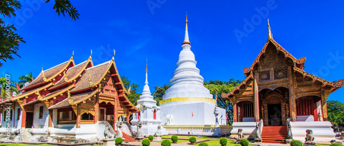  Wat Phra Sing in Chiangmai province of Thailand