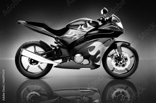 strzal-studio-czarny-motocykl