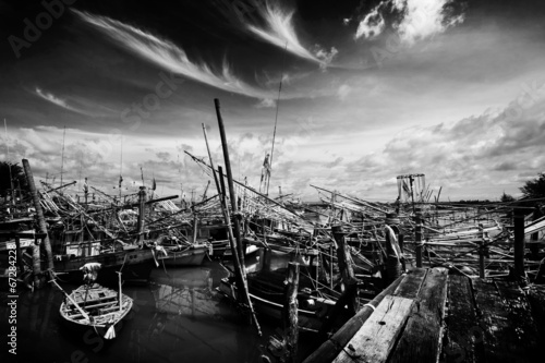 Fototapeta thai fisherman