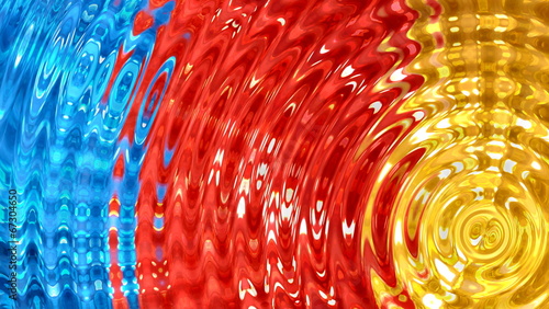 Colorful Water Resonance Background © Budai Romeo Gabor