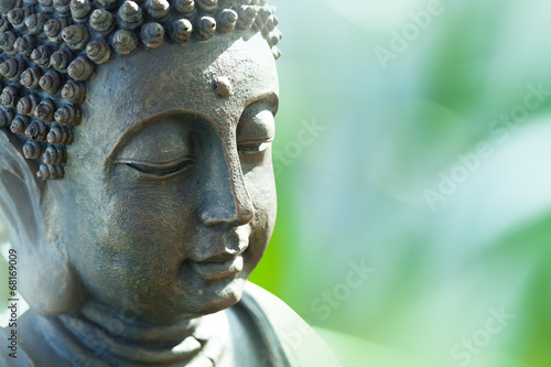 Poster Buddhas Kopf