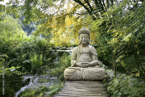 Poster Bouddha et Bien-être