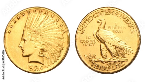 Usa 10 Dollars Gold Coin Usa 10 Dollars Gold Coin