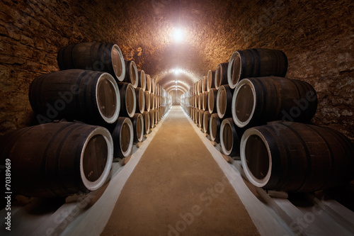 Fototapeta Wine cellar