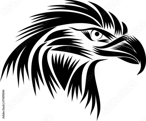 Lacobel emblem of an eagle