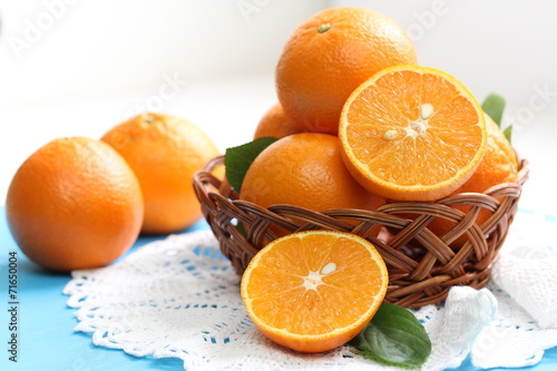 Fresh oranges