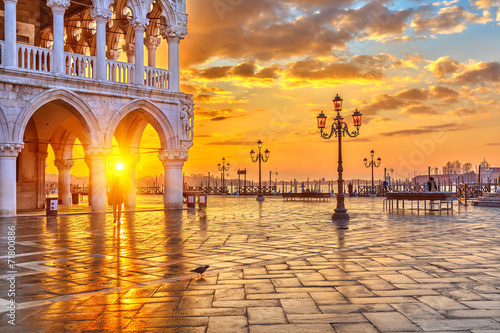Poszter Sunrise in Venice